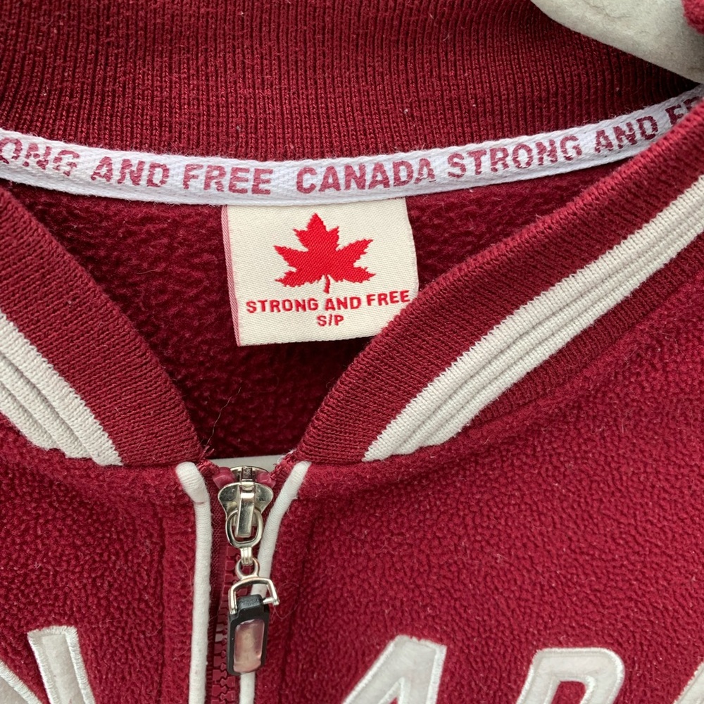 Canada Red Fleece Zip-Front Jacket - Picture 2 of 12